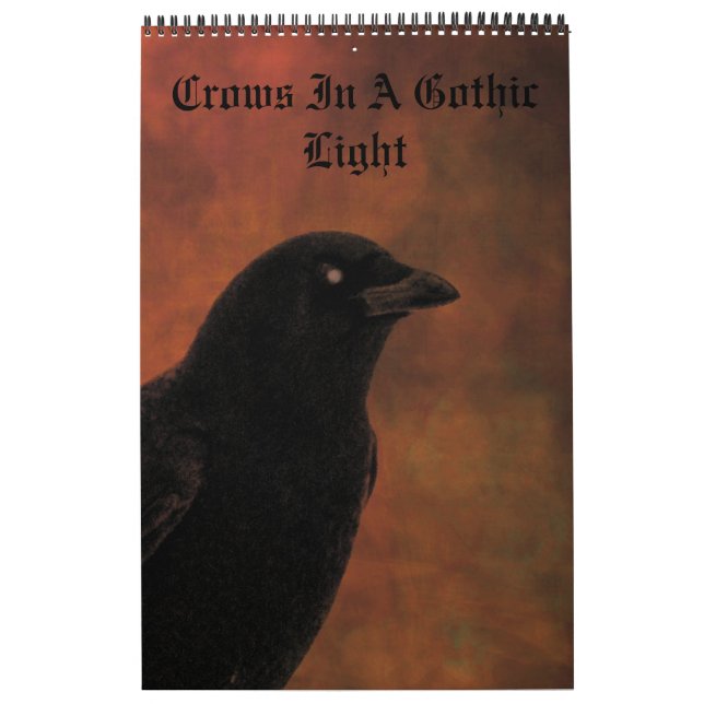 Kråka i en tunn kalender (Omslag)