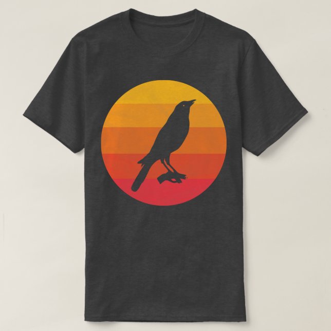 KRÅKA i GREN T Shirt (Design framsida)