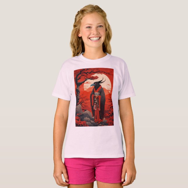 Kråka i skenben t shirt (Hel framsida)