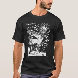 kråka korv med bokar gottatuering Mytelli och magi T Shirt
