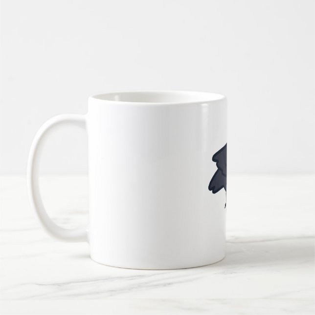 Kråka Magic Kaffemugg (Vänster)