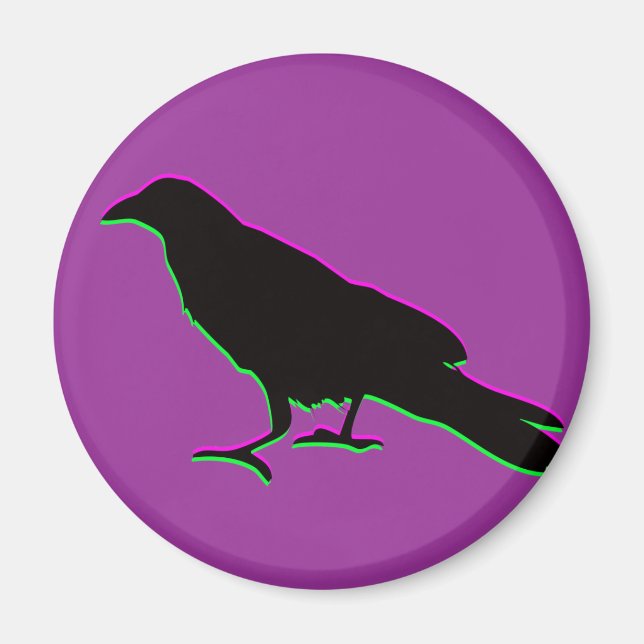 kråka magnet (Framsidan)
