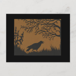 Kråka och Maj Vykort