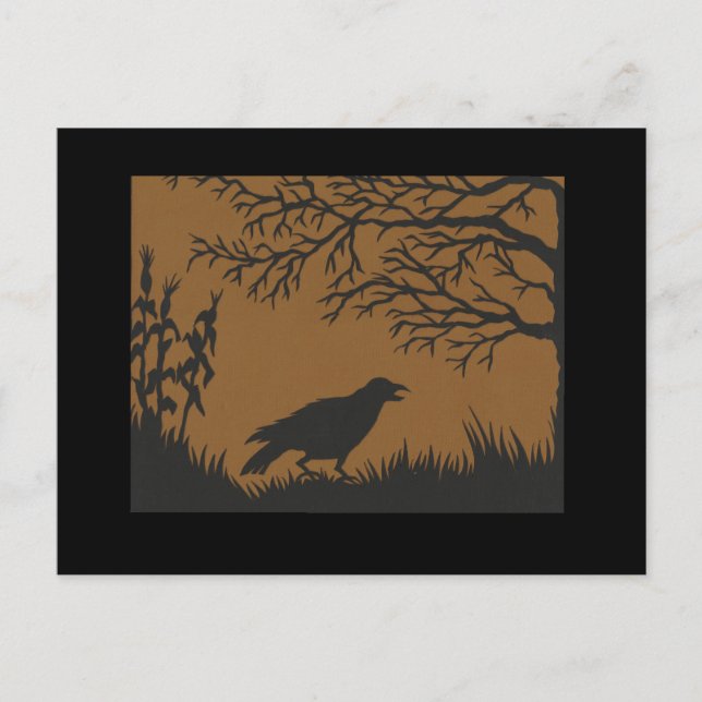 Kråka och Maj Vykort (Framsida)