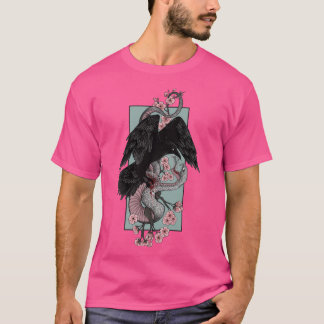Kråka och orm t shirt