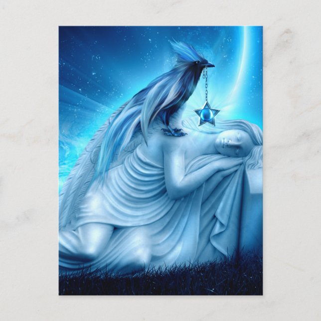 Kråka Phoenix vykort (Framsida)