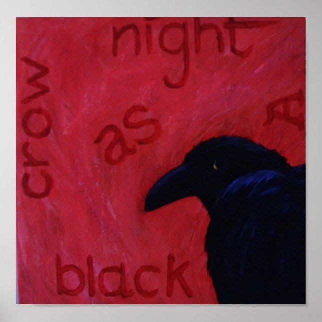 kråka poster (Framsidan)