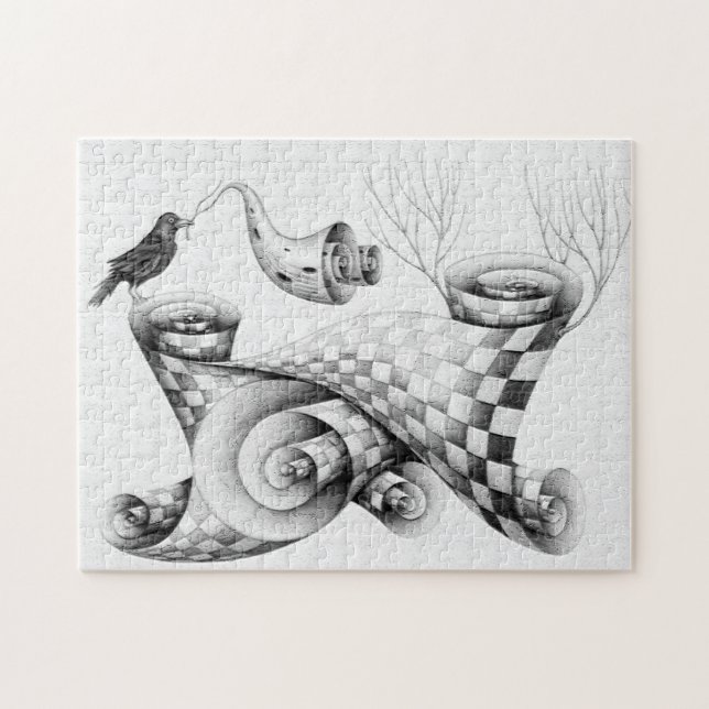 Kråka Pussel (Horisontell)