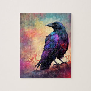 Kråka Raven Bird 97 Pussel