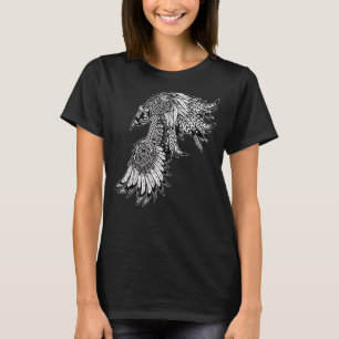 Kråka Raven Norse Mythology Viking Nordic Symbol C T Shirt