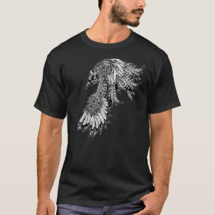 Kråka Raven Norse Mythology Viking Nordic Symbol C T Shirt