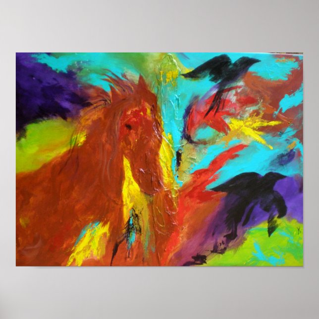 Kråka Ride Poster (Framsidan)