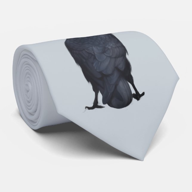 Kråka Slips (Rullad)