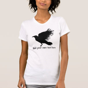 Kråka - svart t-shirt