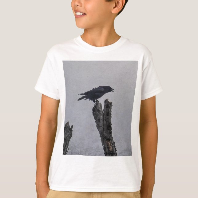 Kråka T-Shirt (Framsida)