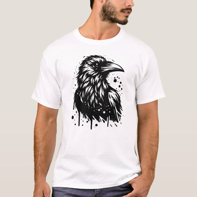 Kråka T Shirt (Framsida)