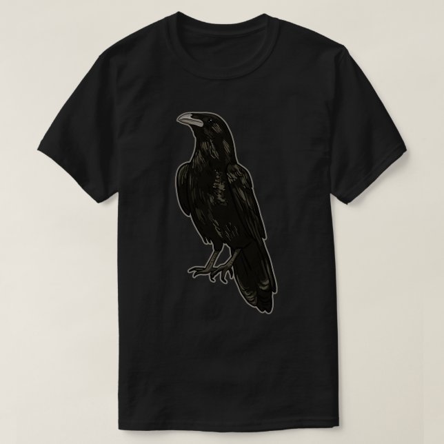 Kråka T Shirt (Design framsida)