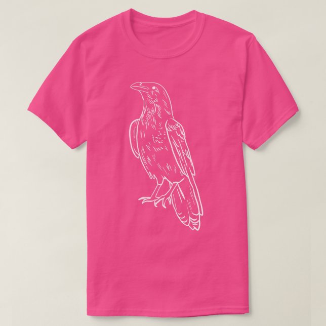 Kråka T Shirt (Design framsida)