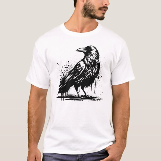 Kråka T Shirt (Framsida)