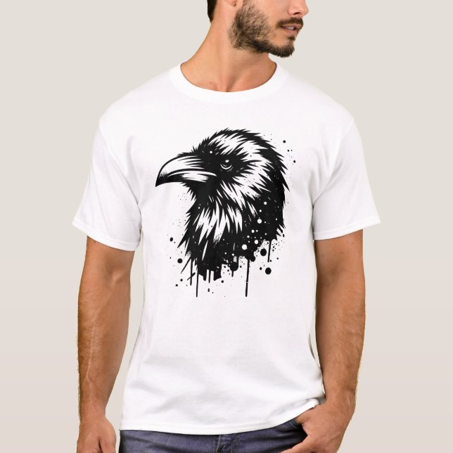 Kråka T Shirt (Framsida)