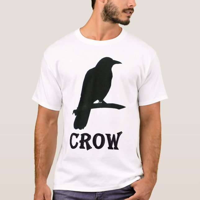 kråka t shirt (Framsida)