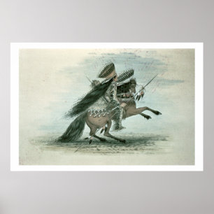 Kråka Tribe (vikt/vikt på papper) Poster