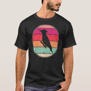 Kråka Vintage Coola Kråka  Cute Bird Animal 70s 80 T Shirt