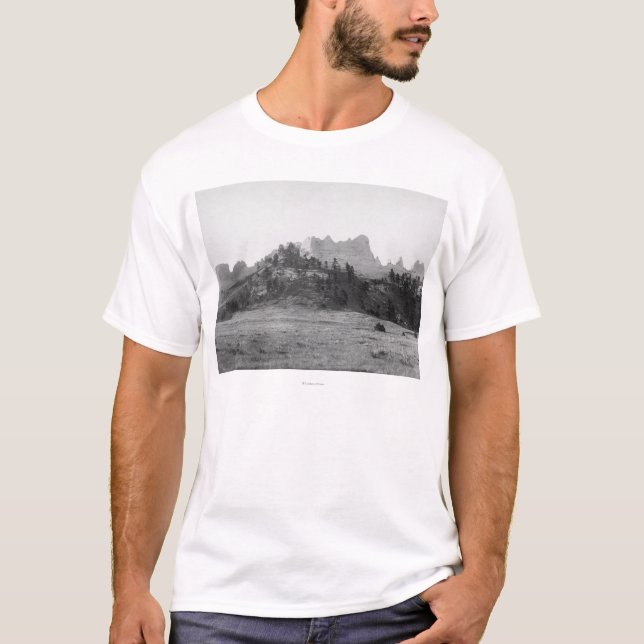 KråkaButte nära Ft. Robinson fotograferar T-shirt (Framsida)
