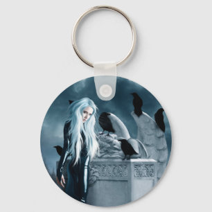Kråkahäxa Keychain Nyckelring