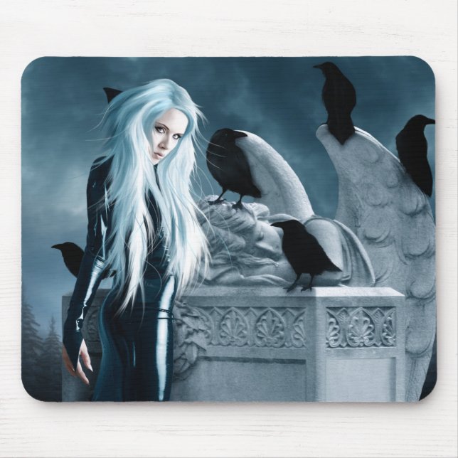 Kråkahäxa Mousepad Musmatta (Framsidan)