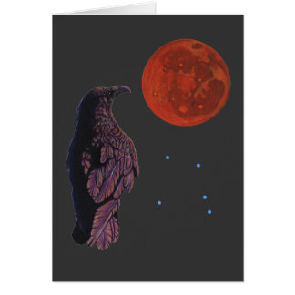 Kråkamåne Hälsningskort