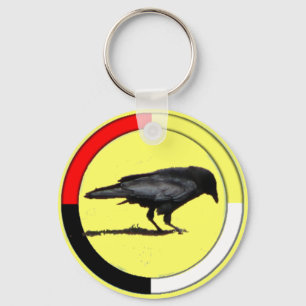 Kråkamedicinkeychain Nyckelring