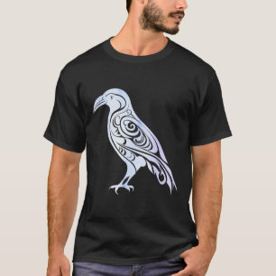 Kråkan Celtic Nordic Winter Raven T Shirt