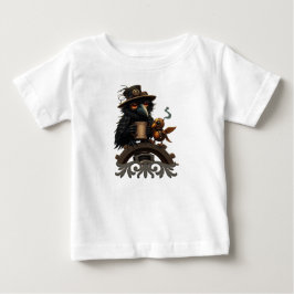 Kråkan driven av kaffe t shirt