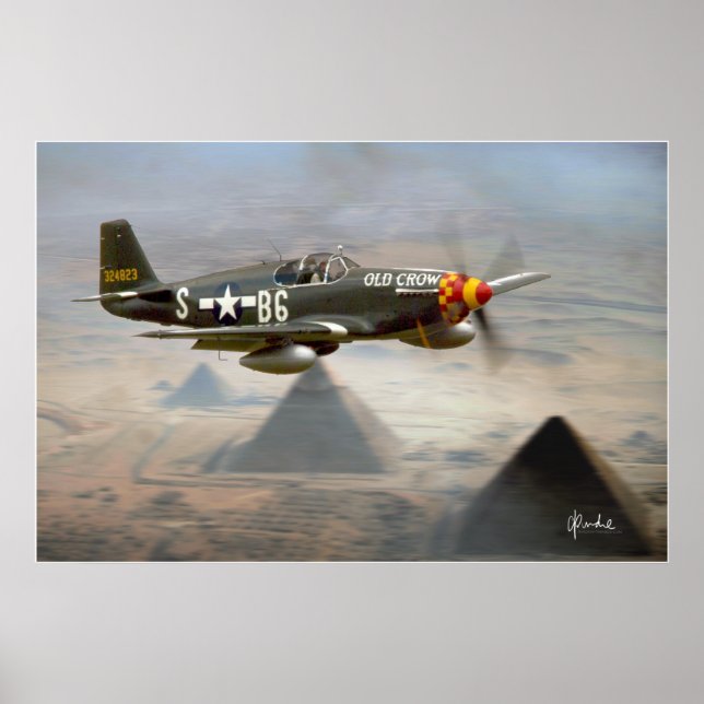 "Kråkan och pyramiderna" Poster (Framsidan)