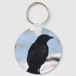 Kråkan profilerar Keychain Nyckelring