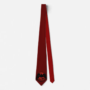 Kråkan Raven Art Ties Wildlife/Raven Necktie Gifts Slips