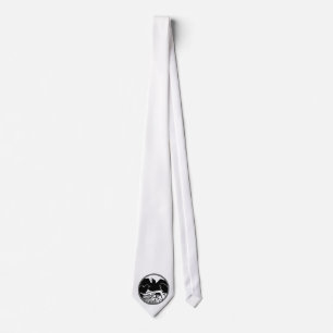 Kråkan Raven Art Ties Wildlife/Raven Necktie Gifts Slips