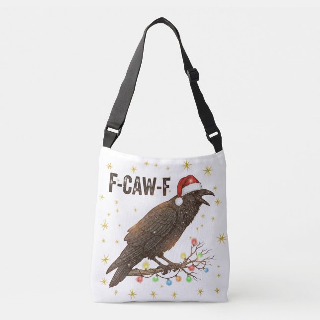 Kråkan Raven F-CAW- F Axelväska (Framsida)