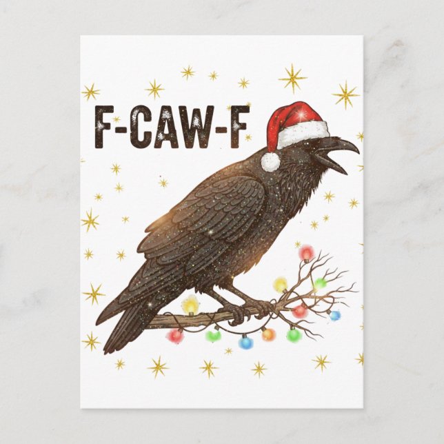 Kråkan Raven F-CAW- F Vykort (Framsida)