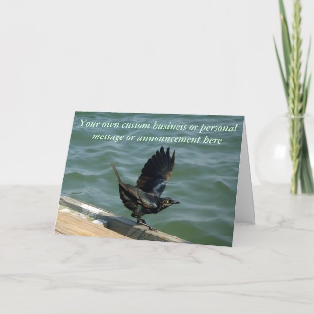 Kråkans Anpassningsbar Meddelande (Framsida)