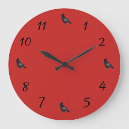 Kråkans tidsfiler stor klocka