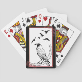 Kråkans utformning, Bok-inspirerade uppspelningsko Casinokort