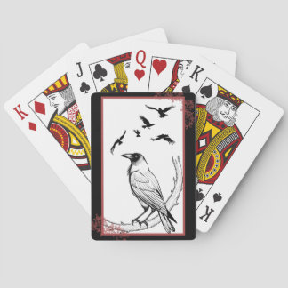 Kråkans utformning, Bok-inspirerade uppspelningsko Casinokort