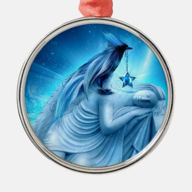 KråkaPhoenix prydnad Julgransprydnad Metall (Framsidan)