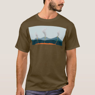 Krakatoa Eruption T Shirt
