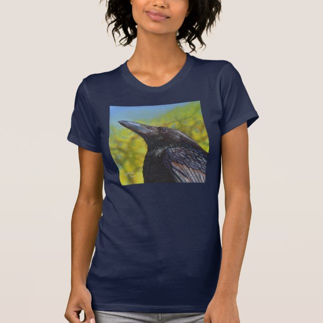 Kråkavårhimmel Tee Shirt (Framsida)
