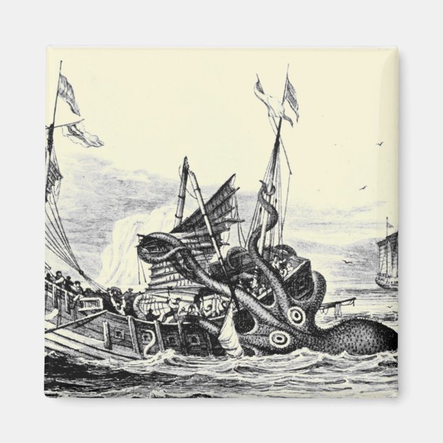 Kraken Attack! Magnet (Framsidan)