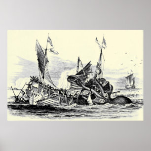 Kraken Attack! Skriv Poster