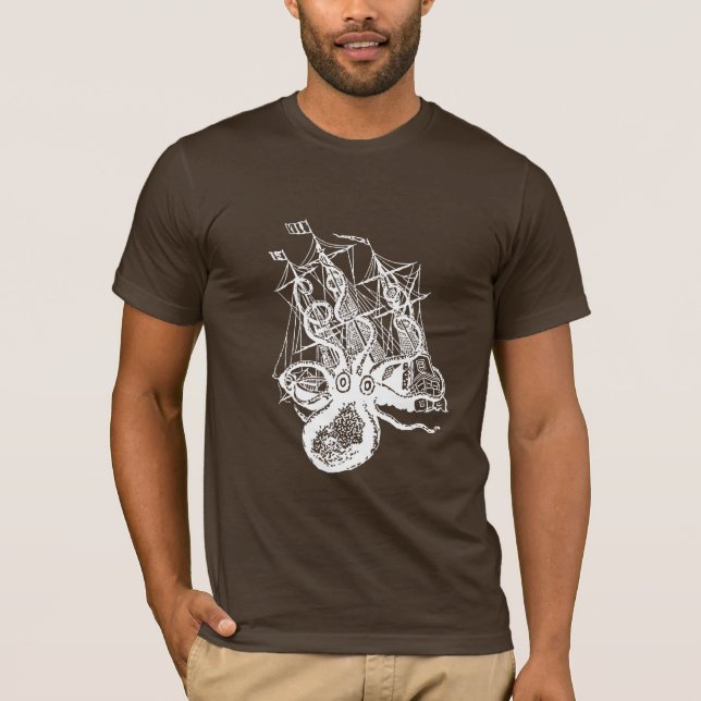 Kraken attack! tee (Framsida)